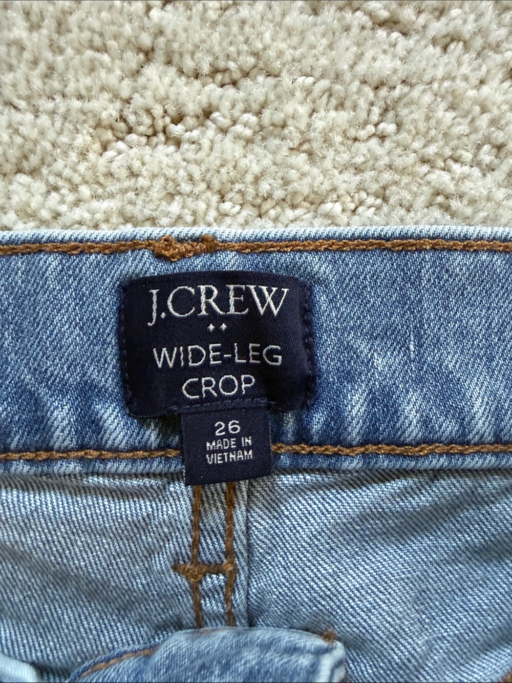 J Crew Wide-leg cropped jeans - Picture 7 of 11